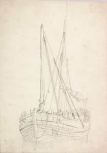 Studie eines Fischerbootes