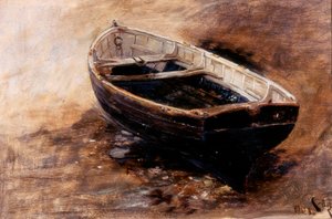 Studie eines Dinghis, 1901 von Charles Napier Hemy