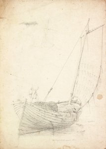 Studie eines Fischerbootes