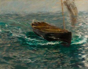 Studie eines Segeldinghys