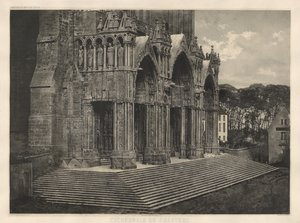Kathedrale von Chartres. Südportal. von Charles Nègre