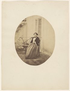 [Porträt von Rachel Félix] von Charles Nègre