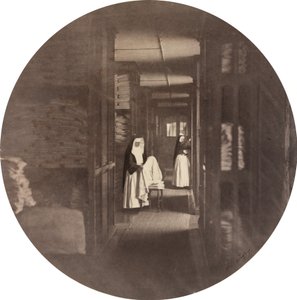 Asile Impérial de Vincennes: die Wäscherei, 1859 von Charles Nègre