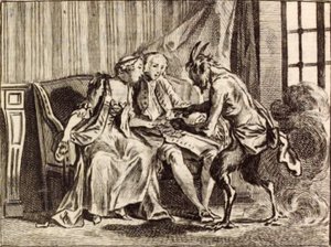 Die unmögliche Sache von Charles Nicolas Cochin