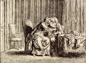 Die Schneiderin von Charles Nicolas Cochin