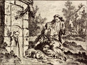 Der Krug von Charles Nicolas Cochin