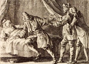 Die Alraune von Charles Nicolas Cochin