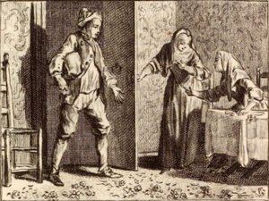 Das Gemälde von Charles Nicolas Cochin