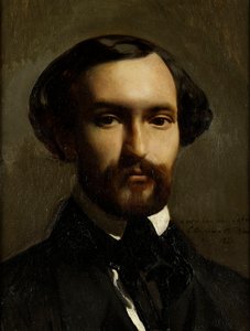 Porträt des Komponisten Charles Gounod 1818-1893, 1841