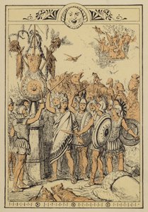 Geschichten von Lukian: Das Mondvolk überrascht von den Wolkenzentauren