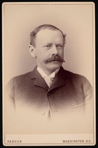 Porträt von Dr. James Milton Flint 1838-1919, zwischen 1887 und 1904 von Charles Parker