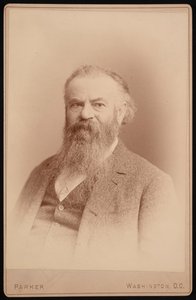 Porträt von John Wesley Powell 1834-1902, 1885 von Charles Parker