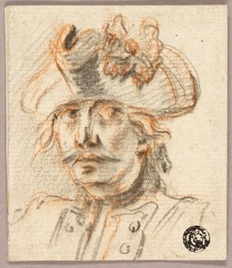 Büste eines Soldaten von Charles Parrocel