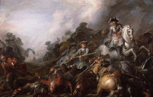 Der Kavallerieangriff von Charles Parrocel