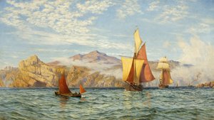Ramsey Island, vor Pembrokeshire von Charles Parsons Knight