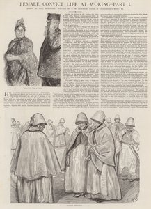Leben weiblicher Sträflinge in Woking von Charles Paul Renouard