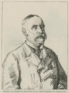 Der ehrenwerte Sir Charles W. Freemantle, KCB, stellvertretender Meister und Kontrolleur der königlichen Münze