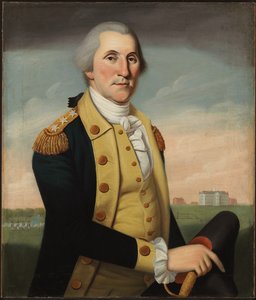 George Washington in Princeton von Charles Peale Polk