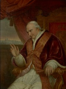 Porträt von Papst Pius VIII 1761-1830, 1828 von Charles Picqué