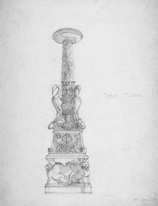 Kerzenhalter (?), Neapel Museum, 1891