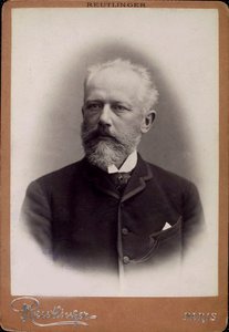 Peter Iljitsch Tschaikowski, russischer Komponist von Charles Reutlinger