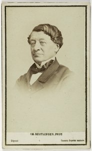 Porträt von Laborde Léon, Diplomat, Archäologe und Kurator am Louvre, ca. 1860-90 von Charles Reutlinger