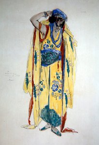 Kostümentwurf für Oulade, ca. 1920