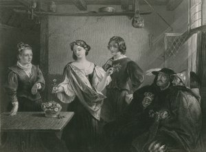 Florizel und Perdita, Das Wintermärchen von Charles Robert Leslie