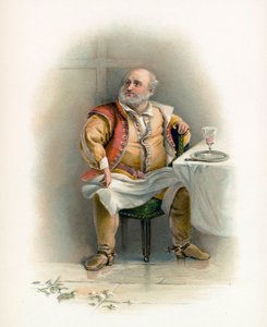 Shakespeares Falstaff von Charles Robert Leslie