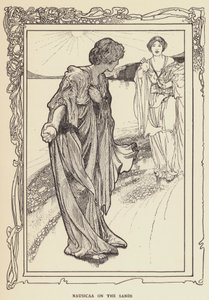 Nausikaa am Strand von Sir John Charles Robinson