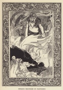 Odysseus entdeckt von Polyphemus