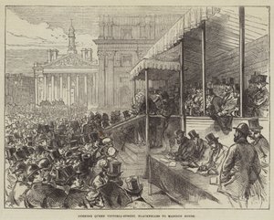 Eröffnung der Queen Victoria Street, Blackfriars bis Mansion House von Sir John Charles Robinson
