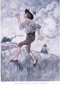 Der Einfaltspinsel ging auf die Jagd