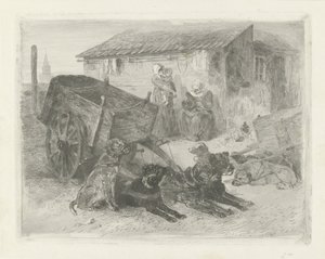 Der Hundekarren von Charles Rochussen