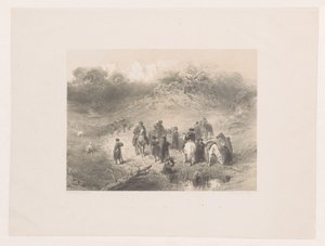 Reiter in Dünenlandschaft von Charles Rochussen
