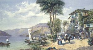 Luvino, Lago Maggiore von Charles Rowbotham