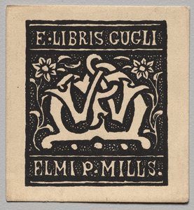 Exlibris: Elmi P. Mills