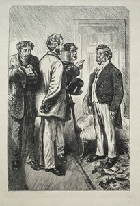 Unser Weihnachtstruthahn, Mr. Bobsby besorgt, 1868