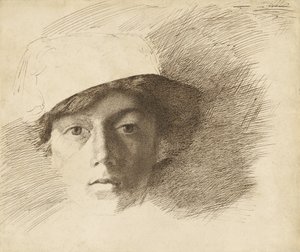 Selbstporträt von Charles Samuel Keene