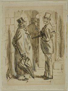 Auf dem Markt von Charles Samuel Keene