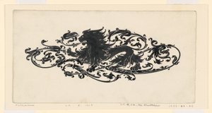 Schlussvignette von Charles Scribner