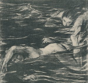 Die Verfolgung, 1919 von Charles Shannon