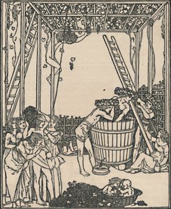 Die Weinlese, 1919 von Charles Shannon