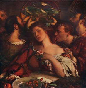 Tibullus im Haus von Delia von Charles Shannon