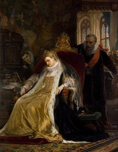 Eine besorgte Elizabeth, spätes 19. Jahrhundert