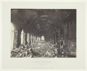 Pariser Feuer (Großer Saal des Staatsrats) von Charles Soulier
