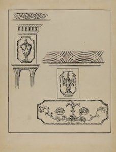 Details der Vertäfelung