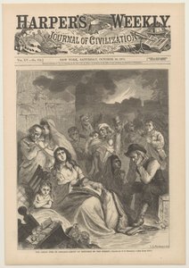 Titelblatt von Harpers Weekly, 28. Oktober 1871