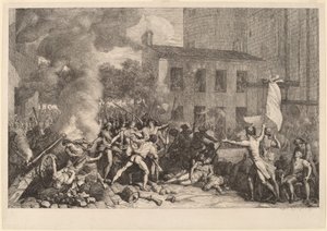Sturm auf die Bastille, 14. Juli 1789 von Charles Thevenin