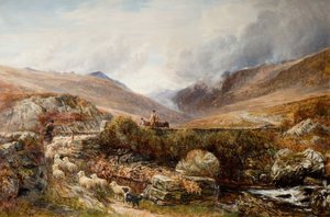In der Nähe von Llanbedr, Barmouth, 1872